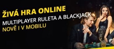 Živá ruleta ve Fortuně i na mobilu