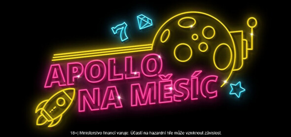 Fortuna casino akce: mise Apollo 2 na měsíc