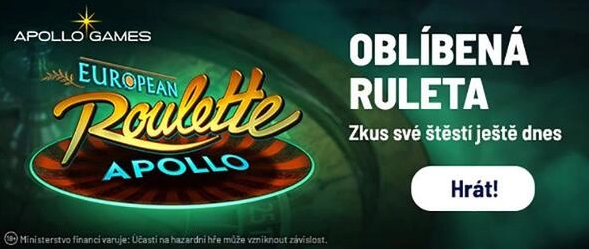 Online ruleta v Apollo casinu