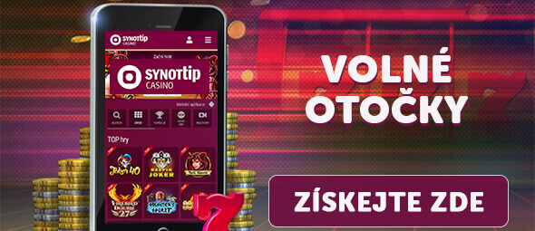 SYNOTTIP promo kód 2023 - získejte free spiny a registrační bonus zdarma