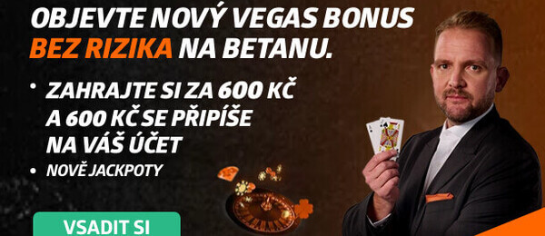 Získej Betano bonus k prvnímu vkladu až 600 Kč