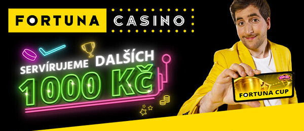 Fortuna servíruje další casino bonus