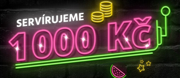 Fortuna bonus 1 000 Kč za vklad s promo kódem 