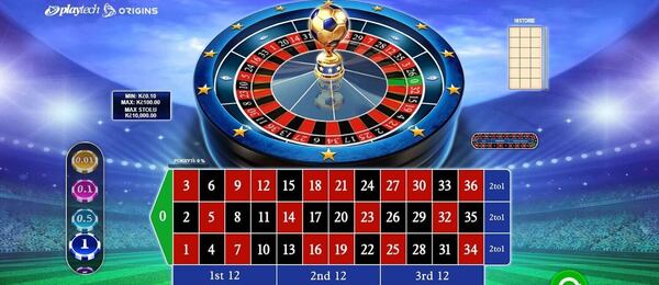 European football roulette – recenze fotbalové rulety