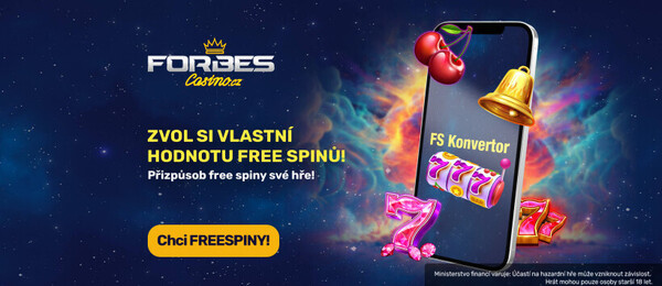 Forbes casino má novou funkci – Free spin konvertor