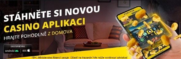 Fortuna aplikace do mobilního telefonu