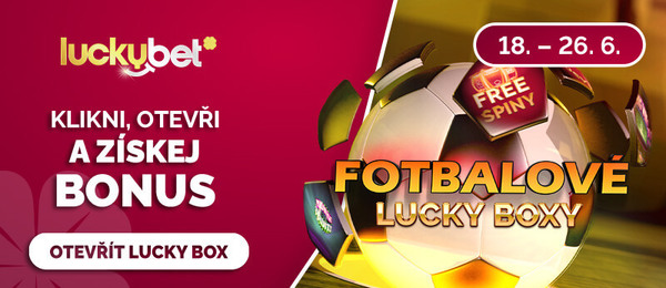 Fotbalové Lucky Boxy u LuckyBet casina – jaký je dnešní bonus?